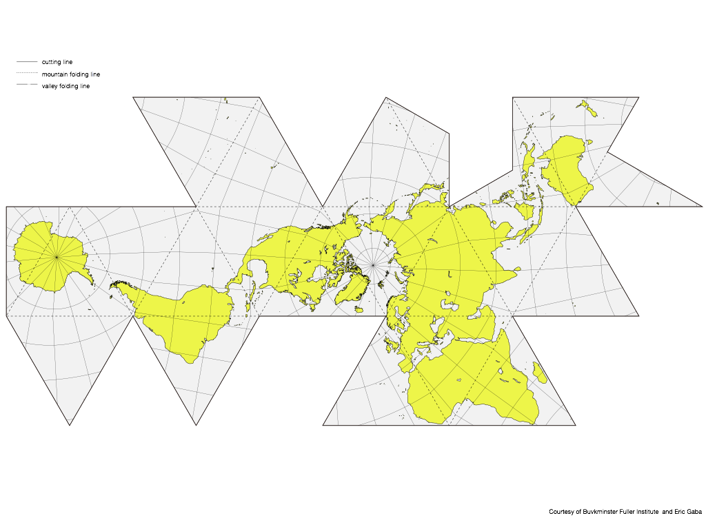 Dymaxion Map – Hajime Narukawa Laboratory